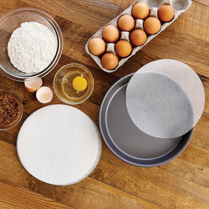 Mrs. Anderson's Baking Bleached Round Cake Parchment Paper 10"