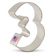 Cookie Cutter - Number 3